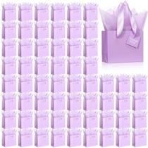 Sacos de presente Qilery Halloween Mini Paper 50 unidades com papel de seda Sacos de presente Qilery Halloween Mini Paper 50 unidades com papel de seda