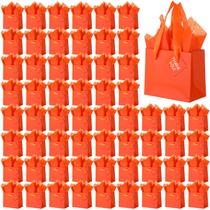 Sacos de presente Qilery Halloween Mini Paper 50 unidades com papel de seda