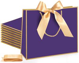Sacos de presente Silkfly Thank You com alças 30x25x10cm 12 unidades