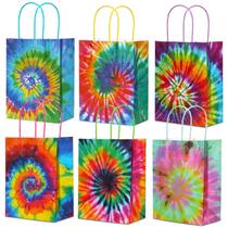 Sacos de presente TaoBary Tie Dye Party Favor Colorful Rainbow x24 Sacos de presente TaoBary Tie Dye Party Favor Colorful Rainbow x24