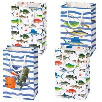Sacos de presente WERNNSAI 16 peças para festas de pesca 20x12x8 cm