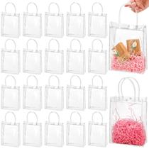 Sacos de presente Youeon Clear PVC com alças 23x17x7cm (40 unidades)