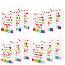 Sacos de Presente ZeffuLyne para Apreciação de Professores 12 unidades 38x20x53 cm