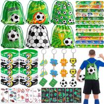 Sacos de presentes de futebol Bluegogo Party Favors para meninos, 58 unidades Sacos de presentes de futebol Bluegogo Party Favors para meninos, 58 unidades