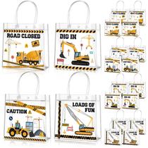Sacos de presentes para festas de construção Aliceset, 20 unidades com alças Sacos de presentes para festas de construção Aliceset, 20 unidades com alças