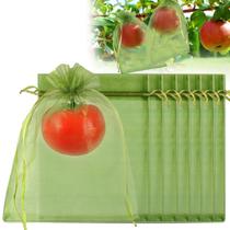 Sacos de proteção para frutas Shintop 17x23 cm verdes, 100 unidades Sacos de proteção para frutas Shintop 17x23 cm verdes, 100 unidades