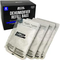Sacos de recarga de absorção de umidade, pacote com 4 unidades para desumidificador Sacos de recarga de absorção de umidade, pacote com 4 unidades para desumidificador