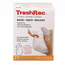Sacos de recarga TrashRac 87072 para moldura de 19 litros - 72 unidades