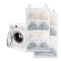 Sacos de roupa sutiã Yisiziyo, 2 peças para máquina de lavar, 8 copos D-F