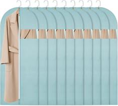 Sacos de roupas pendurados Sacos de terno (conjunto de 10) Capa protetora contra poeira Bolsa respirável para armazenamento de roupas no armário ou viagem - Azul 61 x 55 cm azul 24x55 Sacos de roupas pendurados Sacos de terno (conjunto de 10) Capa protetora contra poeira Bolsa respirável para armazenamento de roupas no armário ou viagem - Azul 61 x 55 cm azul 24x55