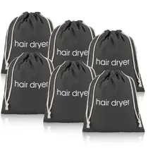 Sacos de secador de cabelo ERKXD 3 6 Pacote 8 para banheiro de viagem