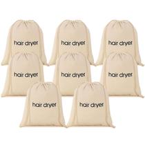 Sacos de secador de cabelo ERKXD 3 6 Pacote com 8 para banheiro de viagem (8 unidades) Sacos de secador de cabelo ERKXD 3 6 Pacote com 8 para banheiro de viagem (8 unidades)
