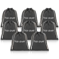 Sacos de secador de cabelo ERKXD 3 6 Pacote com 8 para banheiro de viagem (8 unidades) Sacos de secador de cabelo ERKXD 3 6 Pacote com 8 para banheiro de viagem (8 unidades)