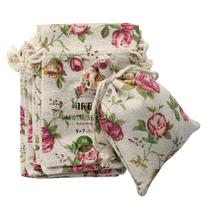 Sacos de serapilheira DRQ Rose Burlap, 5 x 7 polegadas, conjunto de 30 Sacos de serapilheira DRQ Rose Burlap, 5 x 7 polegadas, conjunto de 30