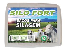 Sacos De Silagem Branco 51x110 - 200 Micras C/50 Unid