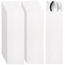 Sacos de talheres de papel Kraft Youeon 500 unidades 7,8 x 24,8 cm