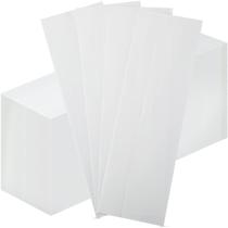 Sacos de talheres Zhehao 2000 unidades de papel kraft branco 8x25cm