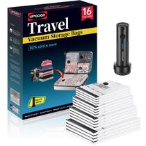 Sacos de vácuo de viagem UPGOGO Combo, pacote com 16 unidades com bomba elétrica Sacos de vácuo de viagem UPGOGO Combo, pacote com 16 unidades com bomba elétrica