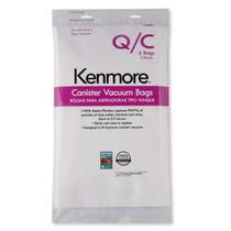 Sacos de vácuo Kenmore Type Q & C (6) para Kenmore Canister