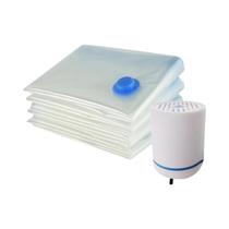 Sacos De Vácuo Reutilizáveis Em 7 Tamanhos Com Bomba Elétrica Para Organizador De Roupas, Mini Sacos