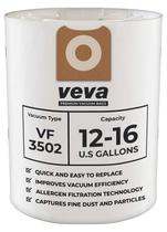 Sacos de vácuo VEVA SuperVac VF3502 para Ridgid 12-16 galões Sacos de vácuo VEVA SuperVac VF3502 para Ridgid 12-16 galões