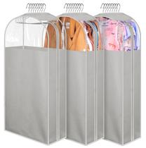 Sacos de vestuário MISSLO 10 Gusseted para pendurar roupas 40x22x10cm Sacos de vestuário MISSLO 10 Gusseted para pendurar roupas 40x22x10cm