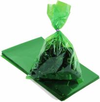 Sacos de violoncelo verde 9x6 polegadas para sacos de biscoito de deleite de celofane de plástico favor, pacote com 50 Sacos de violoncelo verde 9x6 polegadas para sacos de biscoito de deleite de celofane de plástico favor, pacote com 50