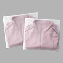 Sacos de zíper fosco Motomy 40x30cm para embalagem de roupas, 25 unidades