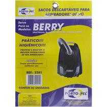 Sacos Descartáveis Para Aspiradores De Pó Berry.