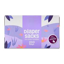 Sacos Descartáveis para Fraldas com Aroma de Talco - 200 Unidades Sacos Descartáveis para Fraldas com Aroma de Talco - 200 Unidades