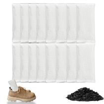 Sacos desodorizantes para sapatos KaiCarnte Activated Charcoal, pacote com 16