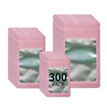 Sacos holográficos para armazenamento de alimentos resseláveis Mylar Funnyleaf 300