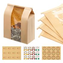 Sacos Kraft para Pão MOPKIUTR 35 x 21 x 9 cm, Pacote com 120 Sacos Kraft para Pão MOPKIUTR 35 x 21 x 9 cm, Pacote com 120