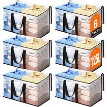 Sacos móveis Epictotes Extra Large 125 L, 6 pacotes transparentes