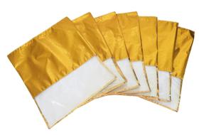 Sacos Organizadores Tnt Metalizados C/ Ziper Kit C/20