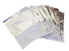 Sacos Organizadores Tnt Metalizados C/ Ziper Kit C/40