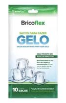 Sacos P/ Fazer Gelo C/ 10 Unidades Rende 240 Cubos Bricoflex