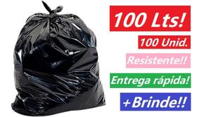 Sacos P/ Lixo Rolo R Preto 100 Lts Médio, c/ 100 Unid. Resistente Perfumado - Zibag Sacos P/ Lixo Rolo R Preto 100 Lts Médio, c/ 100 Unid. Resistente Perfumado - Zibag