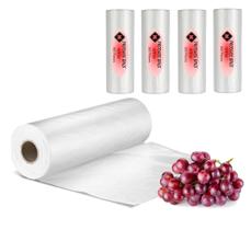 Sacos para Armazenamento de Alimentos Mr Miracle 30x51 cm Transparente 1440 unidades Sacos para Armazenamento de Alimentos Mr Miracle 30x51 cm Transparente 1440 unidades