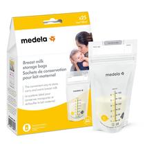 Sacos para Armazenamento de Leite Materno Medela - Pacote com 25 Unidades Sacos para Armazenamento de Leite Materno Medela - Pacote com 25 Unidades