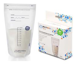 Sacos para Armazenar Leite Materno Multikids 25 unidades