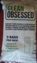 Sacos para Aspirador Desco Clean Obsessed Leve Vertical 9 unidades Sacos para Aspirador Desco Clean Obsessed Leve Vertical 9 unidades