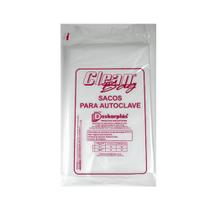 Sacos Para Autoclave 20 Litros 10 kit com 20 unidades c/ vedação - Clean Bag