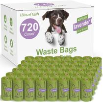 Sacos para Coleta de Fezes de Cachorro Wowflash - 720 Unidades com Aroma de Lavanda