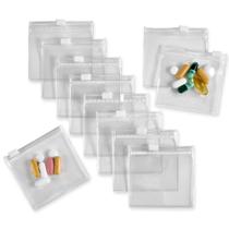 Sacos para comprimidos com zíper, pacote MedCA, com 12 EVA sem BPA