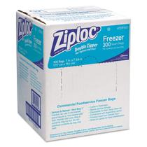 Sacos para congelação Ziploc 696187 com zíper duplo 1L Clear 300/caixa Sacos para congelação Ziploc 696187 com zíper duplo 1L Clear 300/caixa