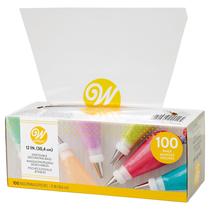 Sacos para Decoração Wilton Descartáveis - 100 Unidades (12 Polegadas)