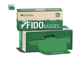 Sacos para dejetos de pets Fido House 200 unidades à prova de vazamentos Sacos para dejetos de pets Fido House 200 unidades à prova de vazamentos