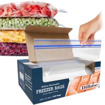 Sacos para freezer DiRose, tamanho de 1 galão (pacote com 200), sem BPA Sacos para freezer DiRose, tamanho de 1 galão (pacote com 200), sem BPA