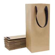 Sacos para garrafas de vinho Aimyoo Large Brown Kraft Paper, pacote com 10 Sacos para garrafas de vinho Aimyoo Large Brown Kraft Paper, pacote com 10